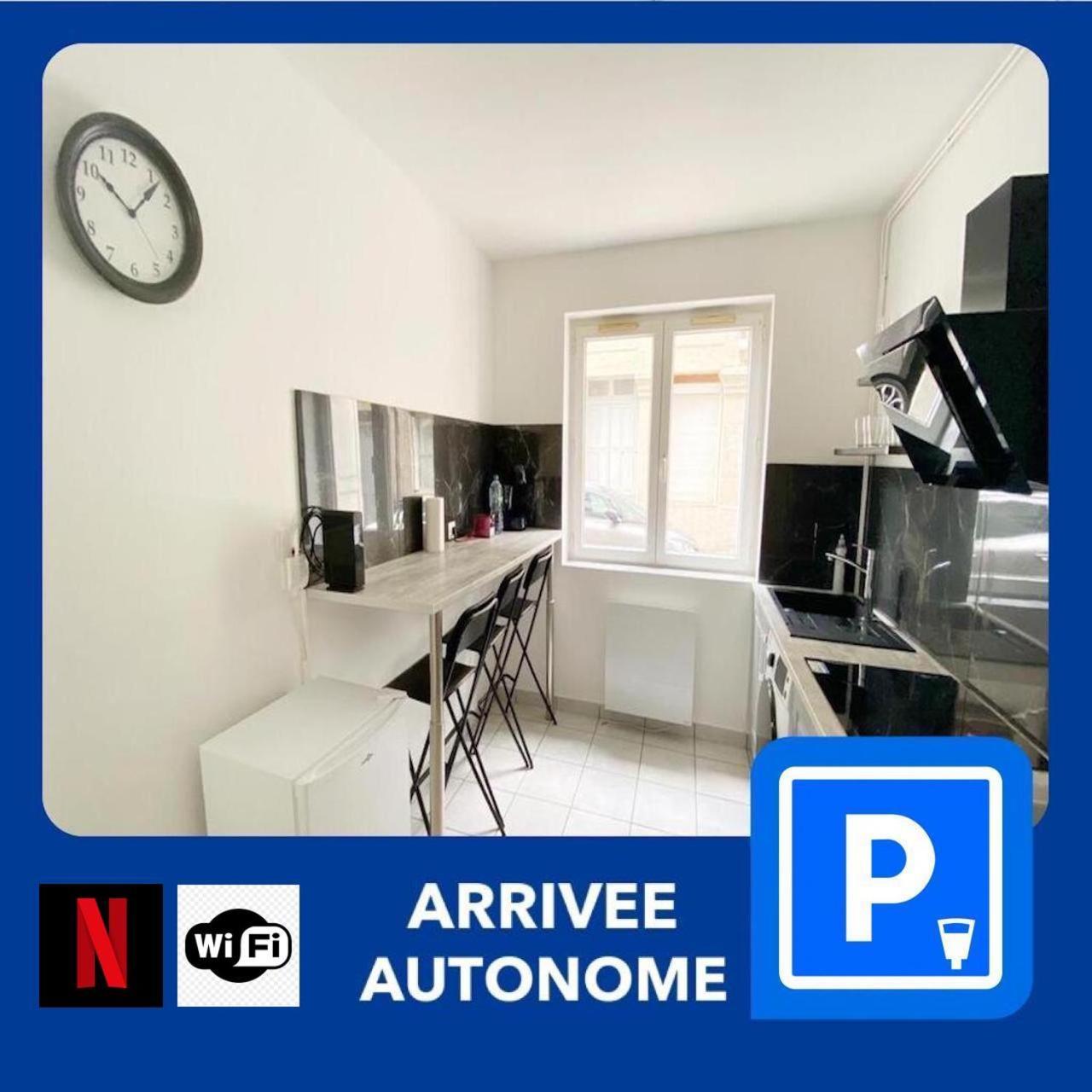 023 Chic & Cosy F1 23M2 Hypercentre Wifi Smart Tv Netflix Apartment Saint-Etienne  Exterior photo